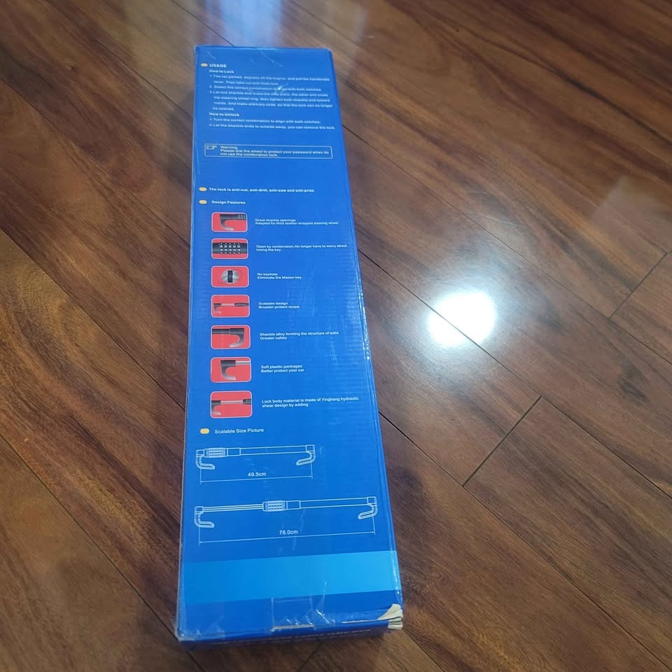 Car Anti Theft Password Lock - Brand New - photo 4