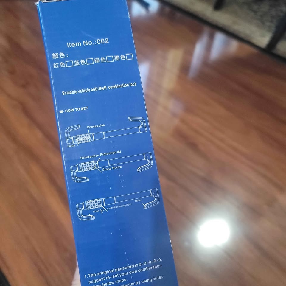 Car Anti Theft Password Lock - Brand New - photo 5