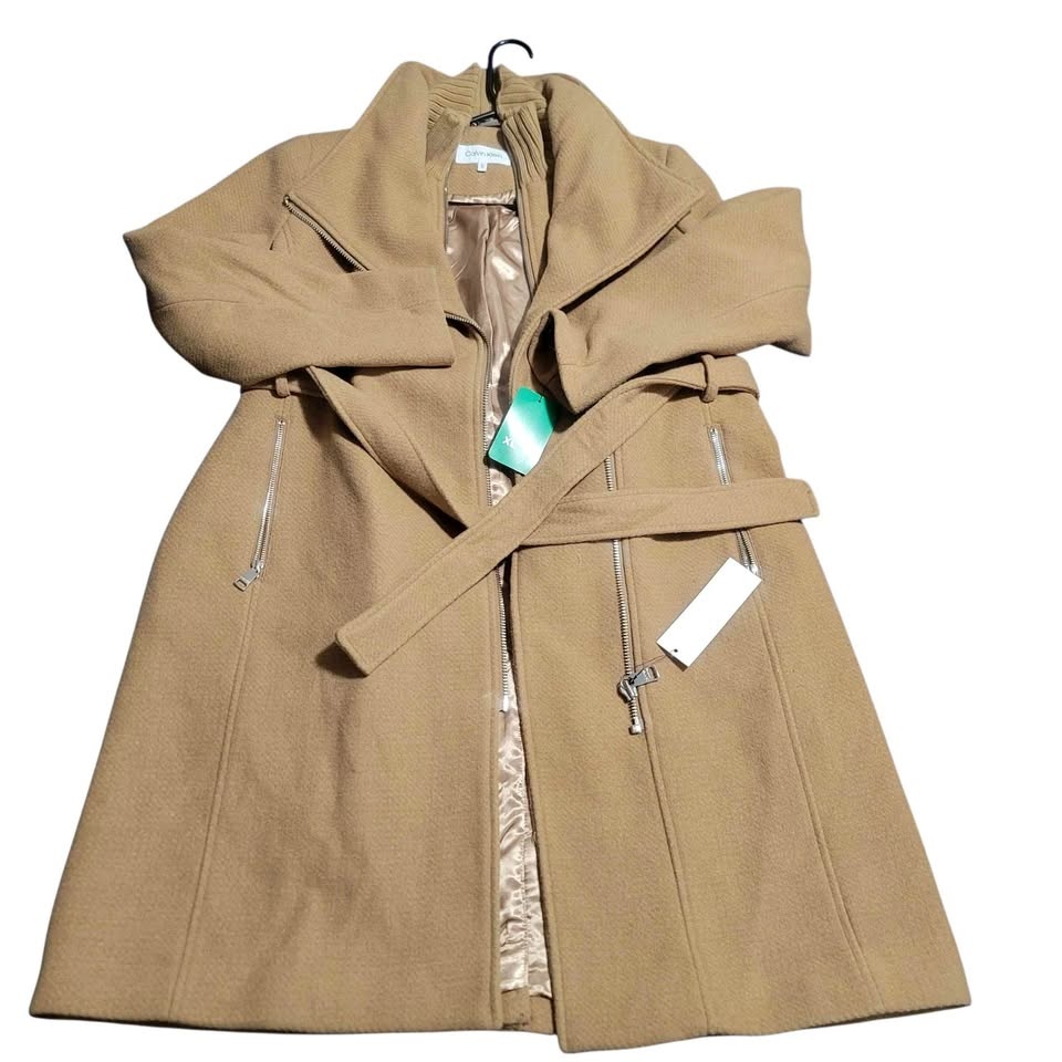 Calvin Klein Women's Wool Coat - Brand New w/ Tags