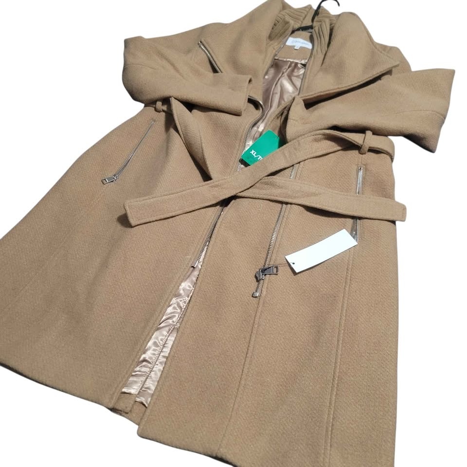 Calvin Klein Women's Wool Coat - Brand New w/ Tags - photo 3