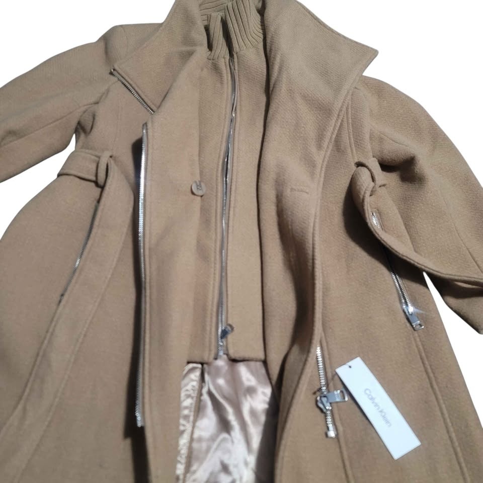 Calvin Klein Women's Wool Coat - Brand New w/ Tags - photo 4