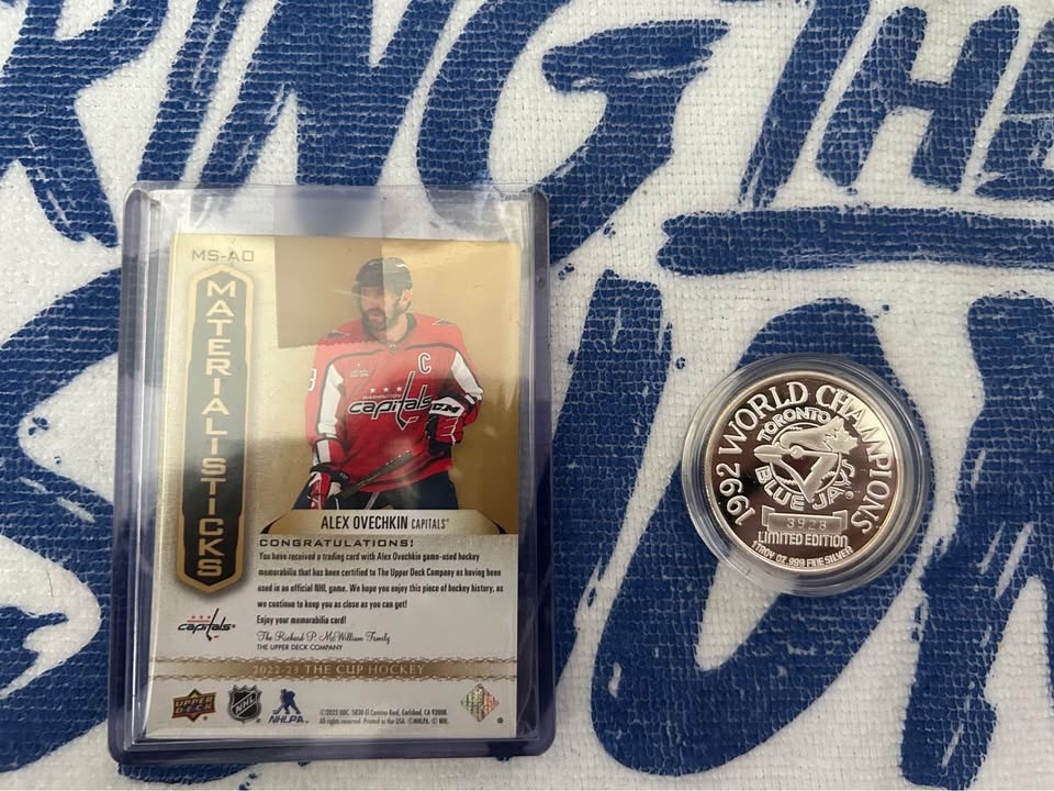 Alex Ovechkin 2022-23 The Cup Materialisticks - photo 2