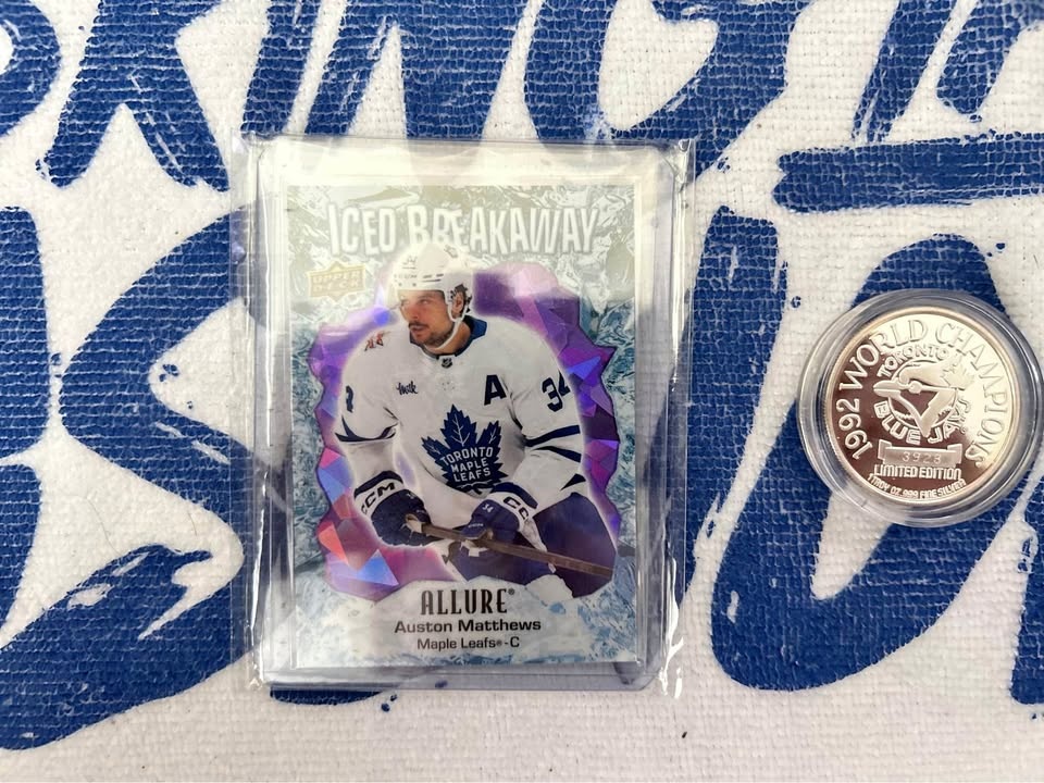 Auston Matthews Purple Iced Breakaway /10
