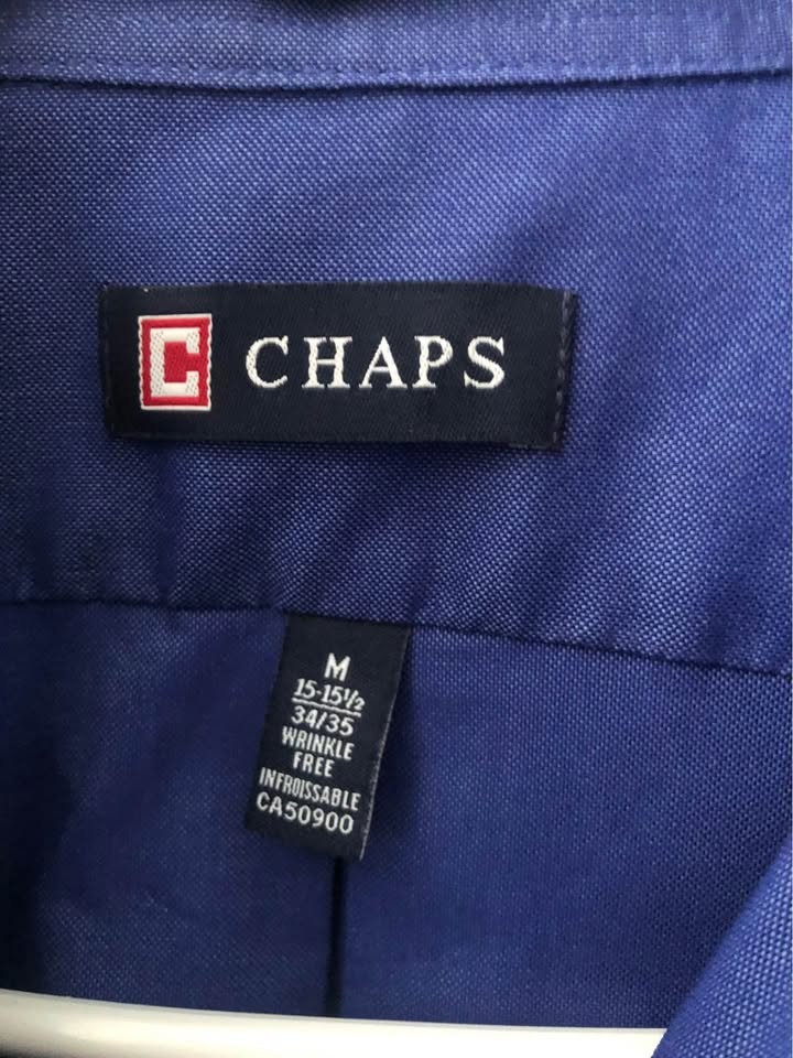 Chaps Men’s Dress Shirt Medium - photo 4