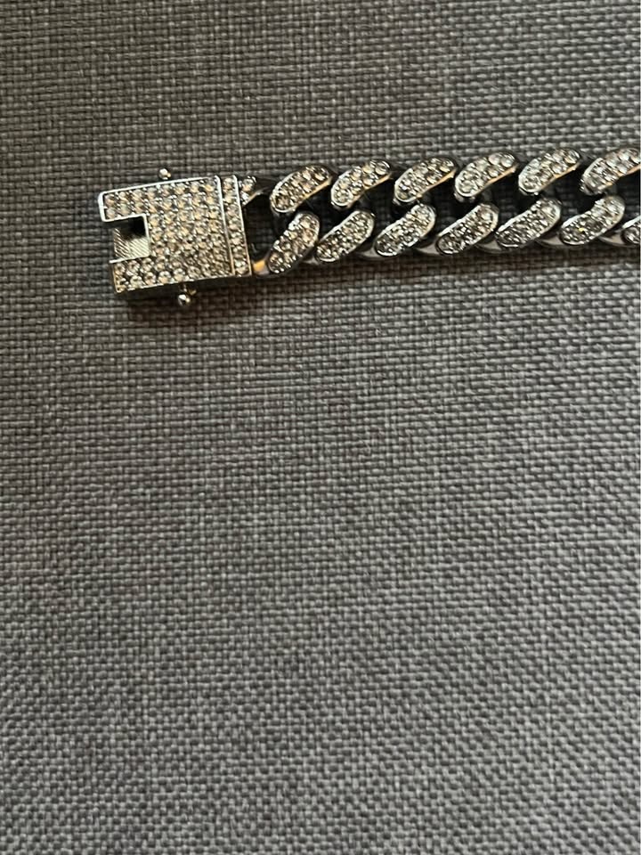$55 Cuban Link Diamond Bracelet - photo 2