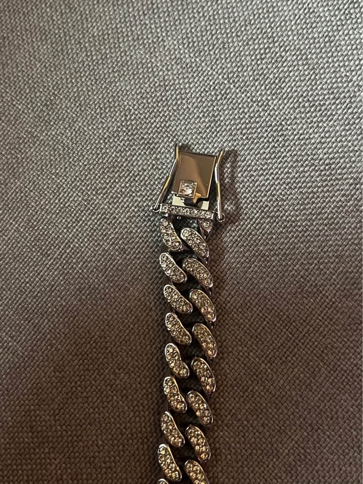 $55 Cuban Link Diamond Bracelet - photo 3