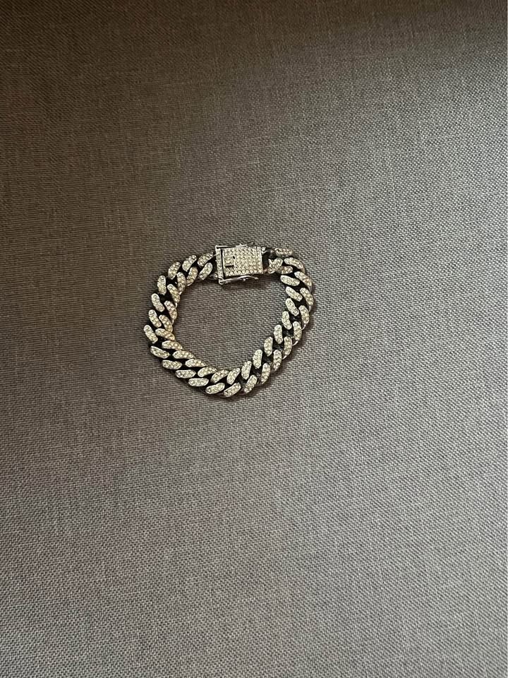 $55 Cuban Link Diamond Bracelet - photo 4