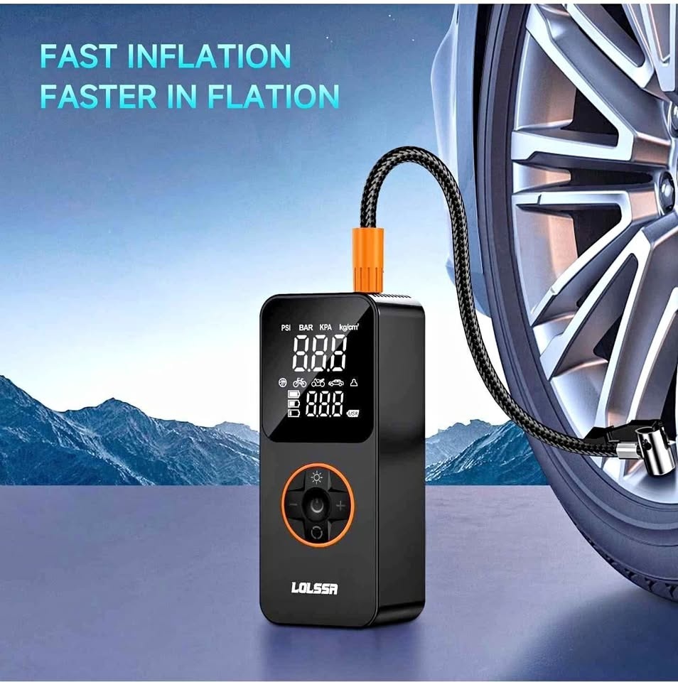 Portable Air Compressor - 150PSI Cordless Electric Inflator