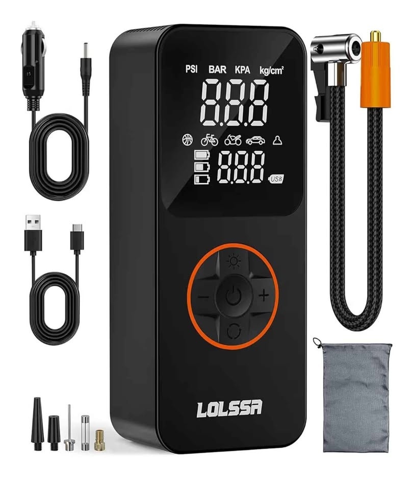 Portable Air Compressor - 150PSI Cordless Electric Inflator - photo 3