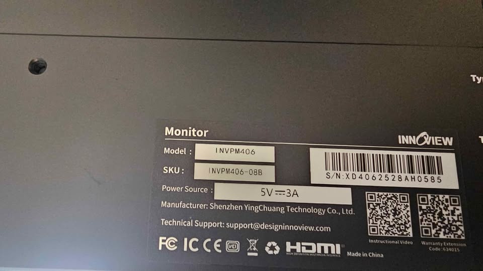 InnoView 15.6" FHD Portable Monitor - photo 5