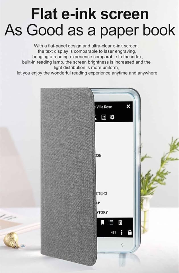 5 Inch Eye Friendly Ereader - Compact & Lightweight - photo 3