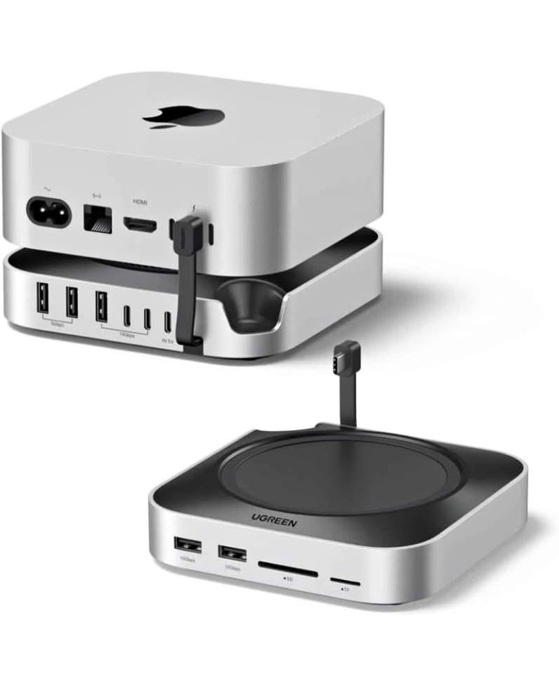 UGREEN Mac Mini Docking Station USB C Hub NVMe SSD Enclosure