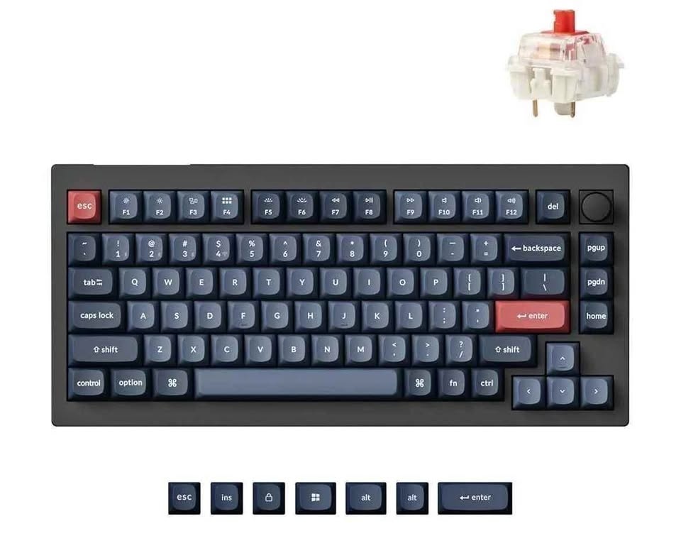 Keychron V1 MAX 75% Wireless Mechanical Keyboard