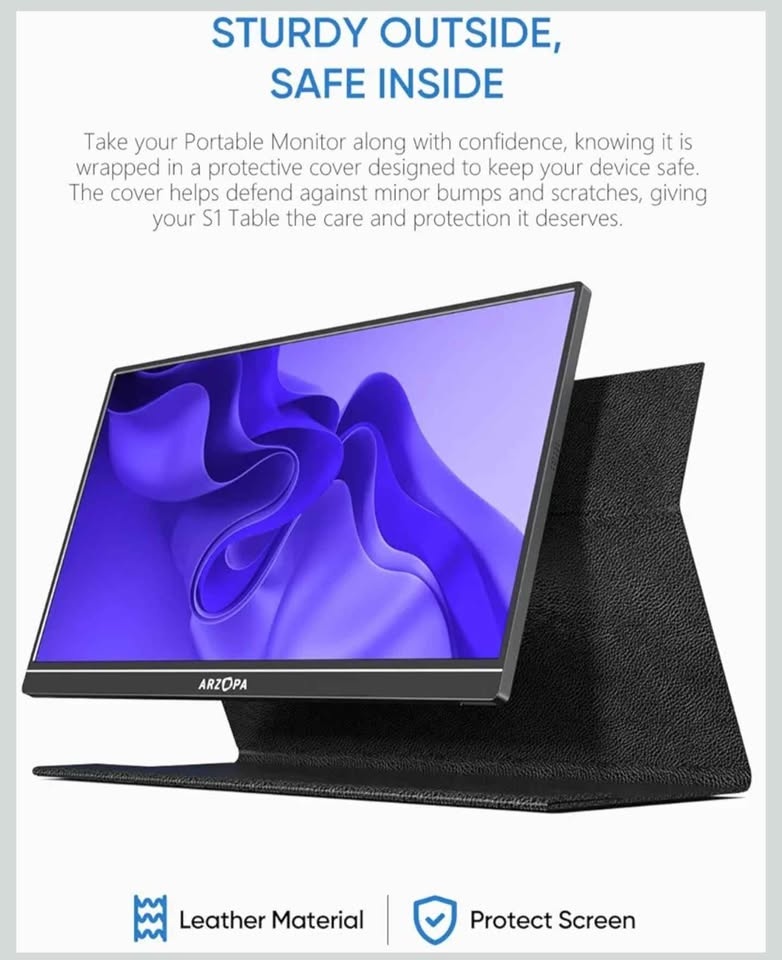 ARZOPA 15.6 inch FHD 1080P Portable Monitor - photo 3