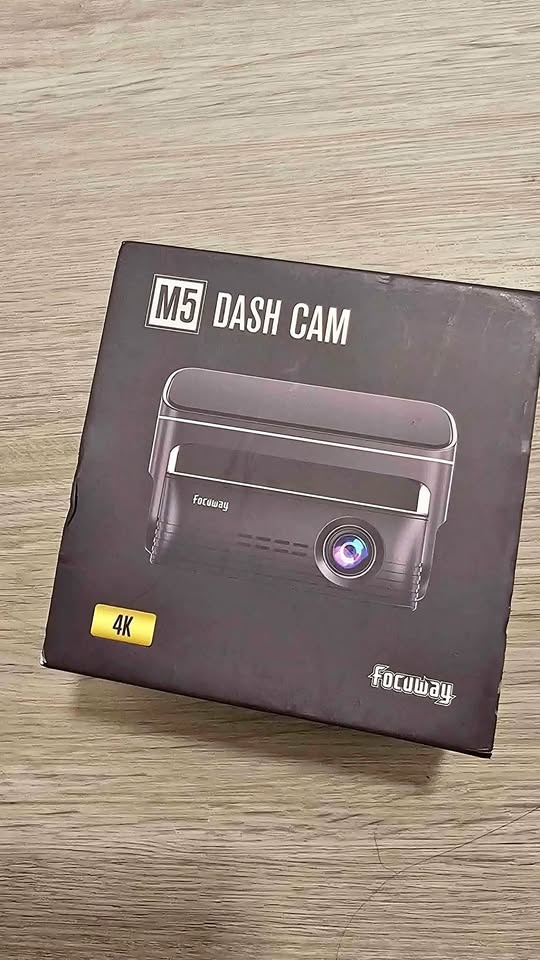 FocuWay 4K Dash Cam - 360° Rotation, Sony Night Vision