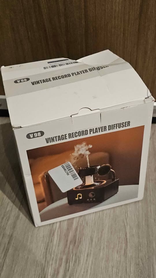 Raindrop Humidifier, Vintage Record Diffuser - photo 5