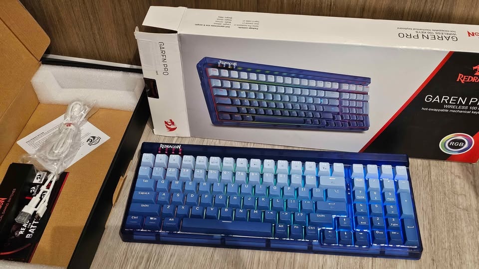 Redragon K656 PRO 3-Mode Wireless RGB Gaming Keyboard - photo 4