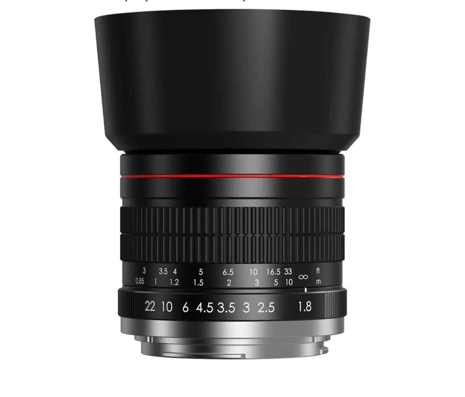 Lighdow 85mm f/1.8 Portrait Lens for Canon EOS - Open Box - photo 2