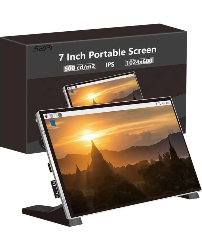 GeeekPi 7" Screen for Raspberry Pi (1024x600 IPS LCD) - photo 2
