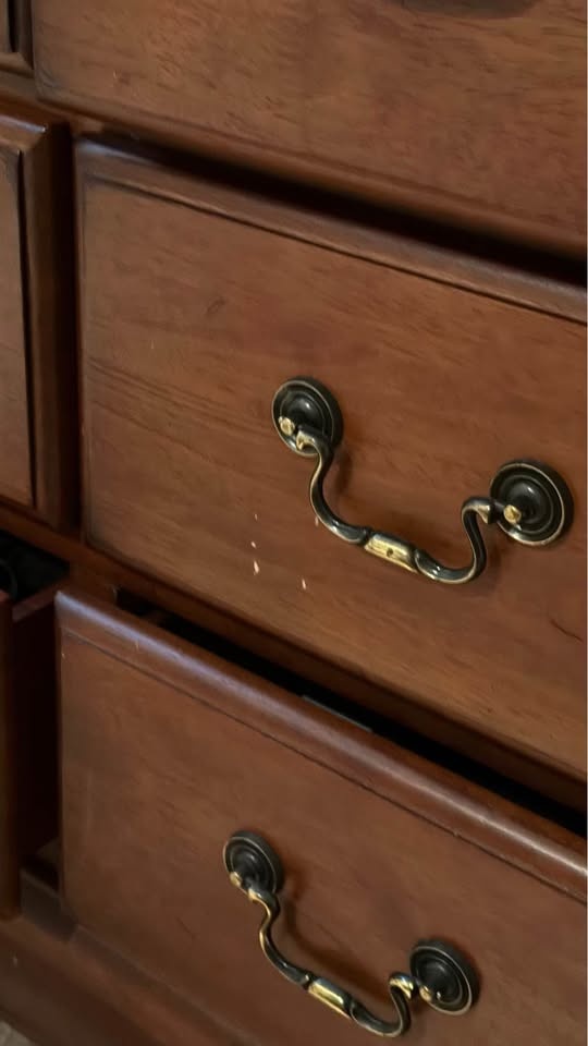 Solid Wood Wooden Dresser with 6 Drawers - photo 3