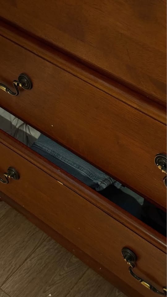 Solid Wood Wooden Dresser with 6 Drawers - photo 4