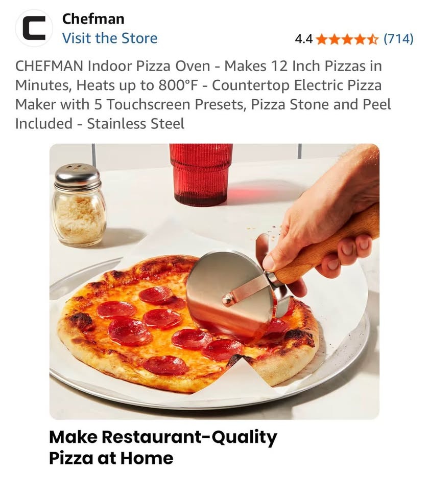 CHEFMAN Indoor Pizza Oven - photo 2