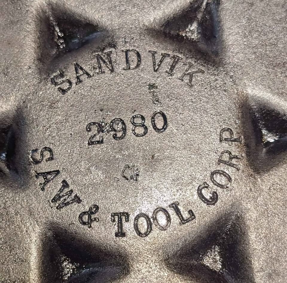 Griswold Sandvik Cast Iron Plett Pan - Cleaned & Seasoned - photo 5