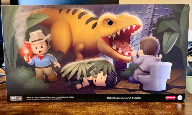 Fisher-Price Little People Jurassic Park Collector's Set - photo 2