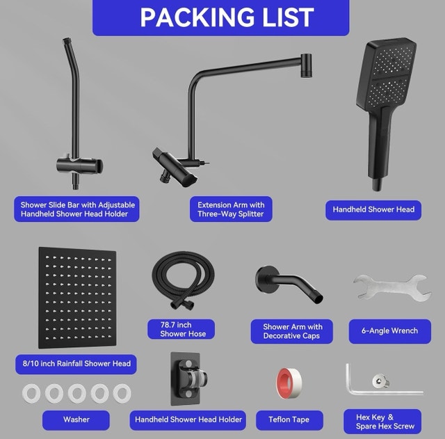 High Pressure Handheld Shower Head - photo 3