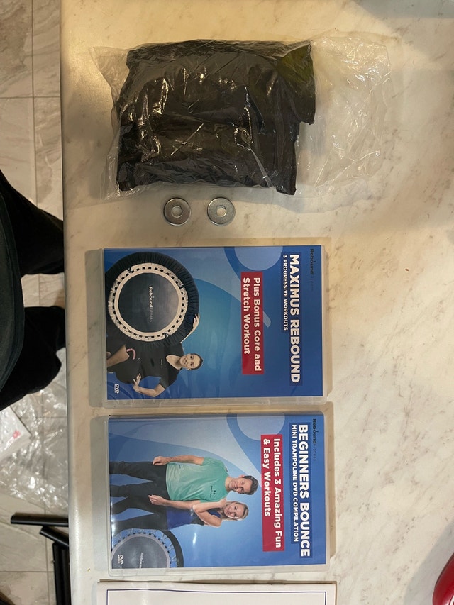Maximus Pro Rebounder Folding Exercise Trampoline NEVER USED NEW - photo 3