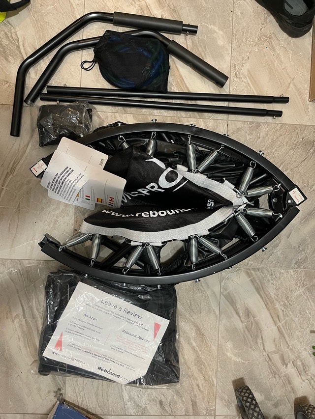 Maximus Pro Rebounder Folding Exercise Trampoline NEVER USED NEW - photo 5