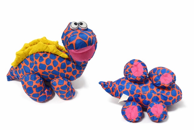Vintage Puffalump Dinosaur Plush Toy
