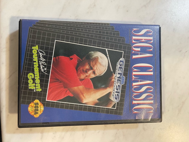 Sega Genesis Arnold Palmer Tournament Golf