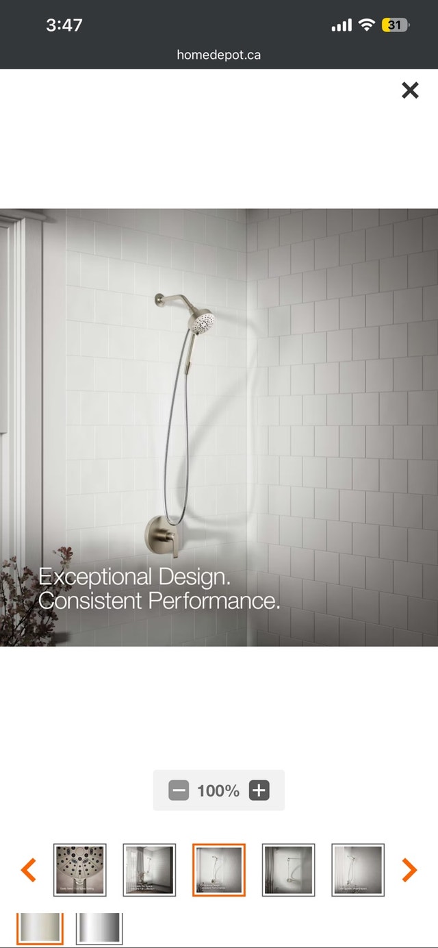 KOHLER Multifunction 1.75 gpm handshower - photo 5
