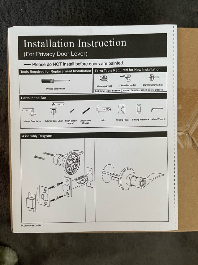 Privacy Door Lever 2 sets Pack 🥕 - photo 4