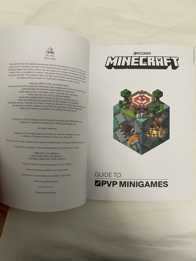 Minecraft Minigames Book - photo 2
