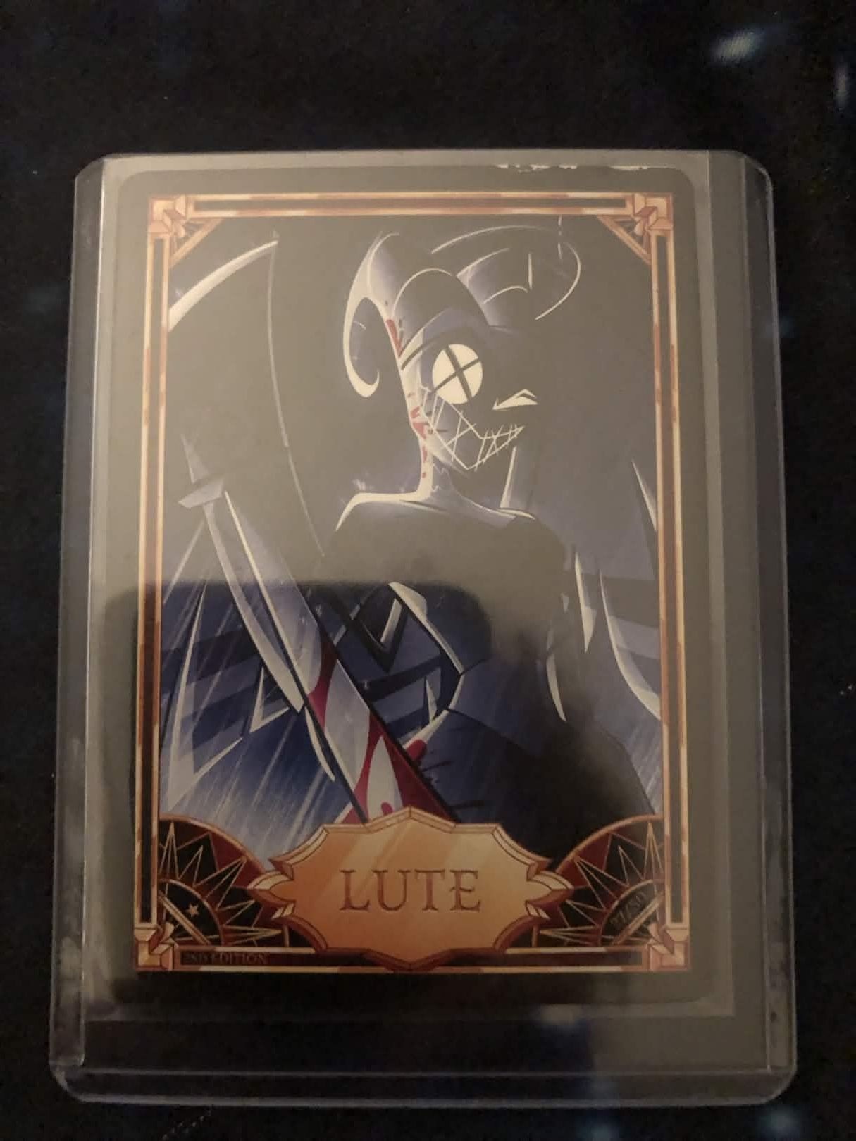 Lute Hazbin Hotel Trading Card