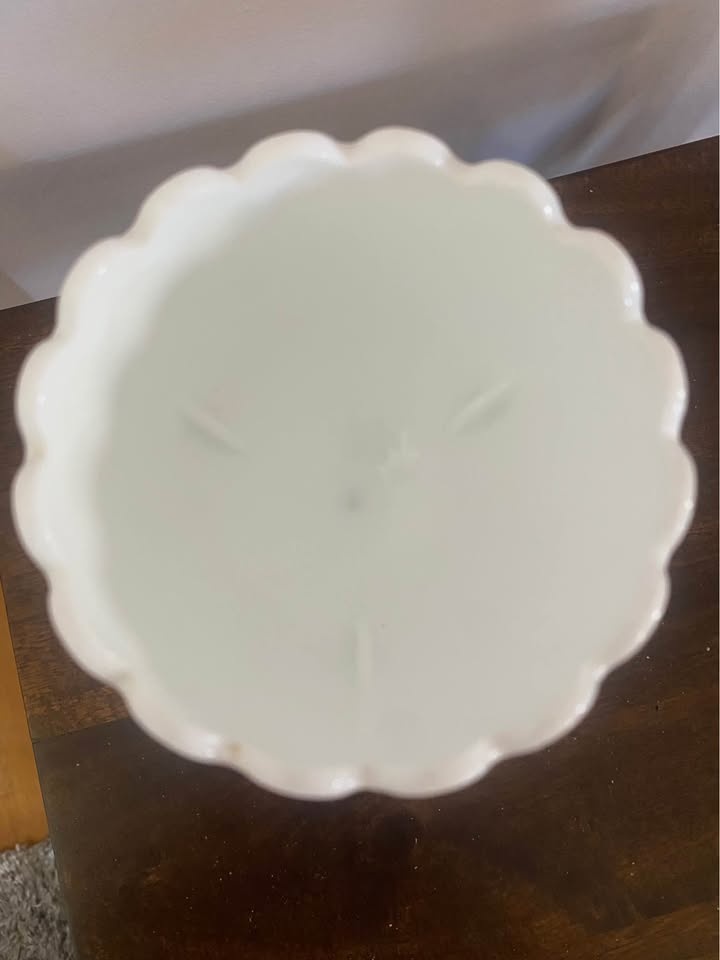 Vintage Indiana Milk Glass Compote - photo 3