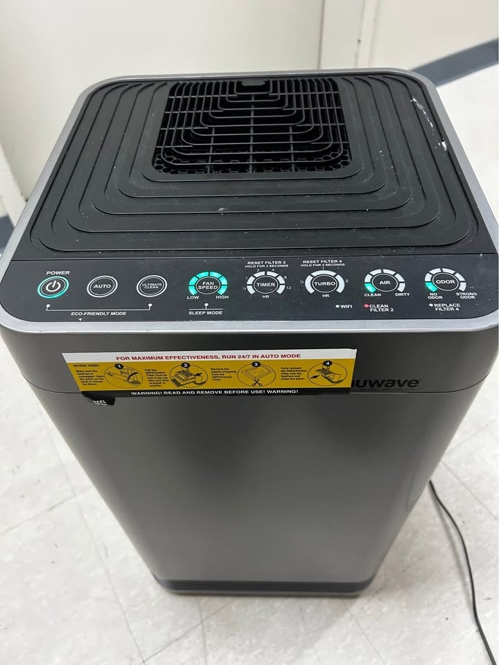 NuWave OxyPure Air Purifier – Large Room, HEPA, WiFi, Auto Mode - photo 2