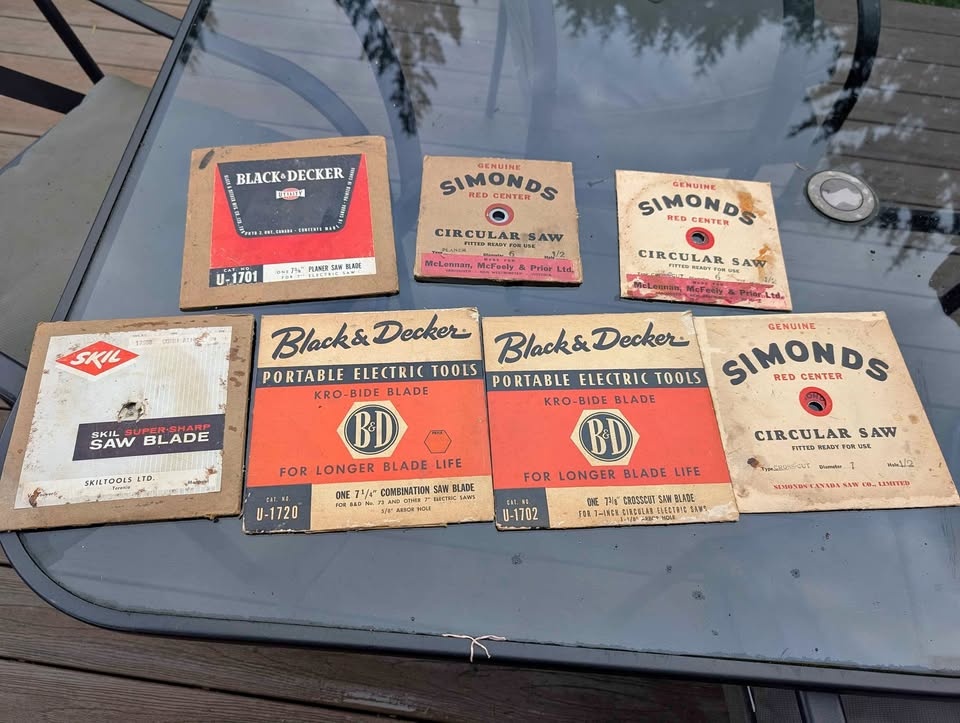 Vintage Skill Saw Blades