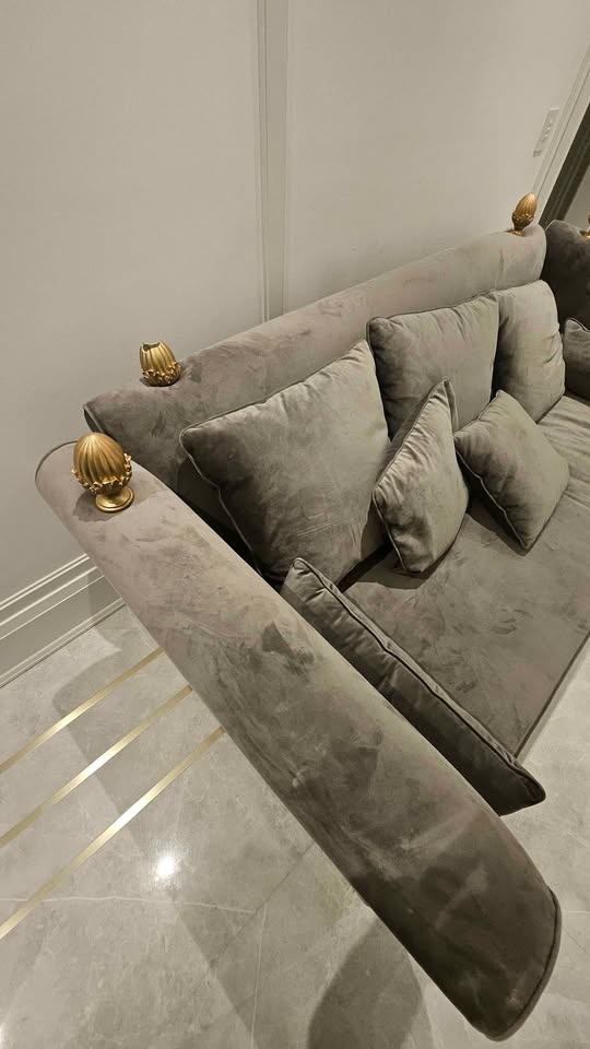 Sofa Grey Velvet - photo 4