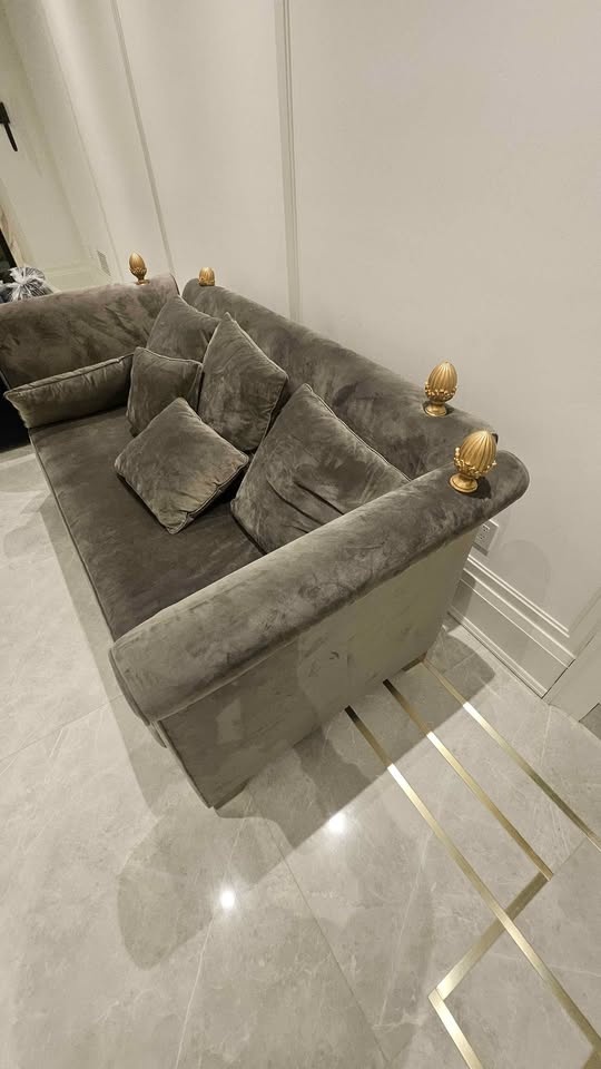 Sofa Grey Velvet - photo 5