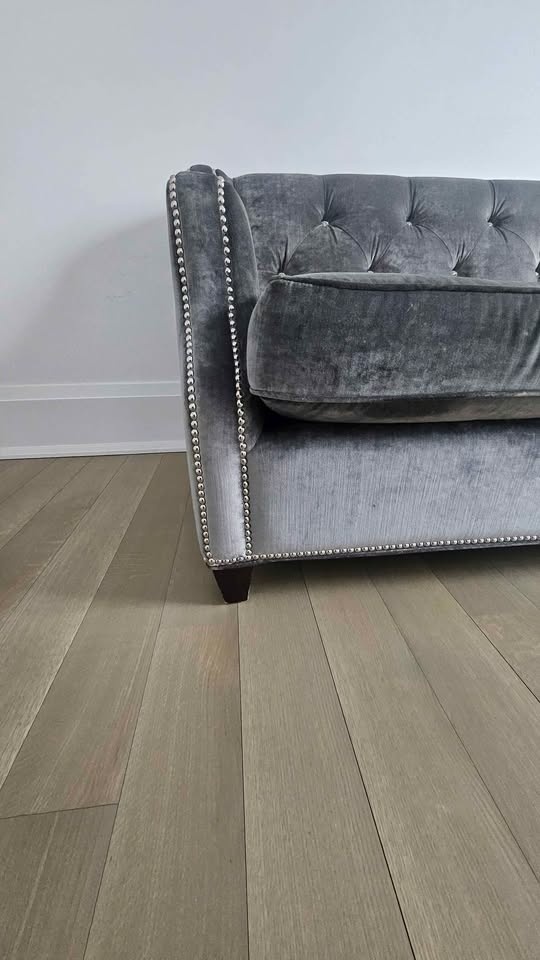 Sofa Grey Velvet - photo 2