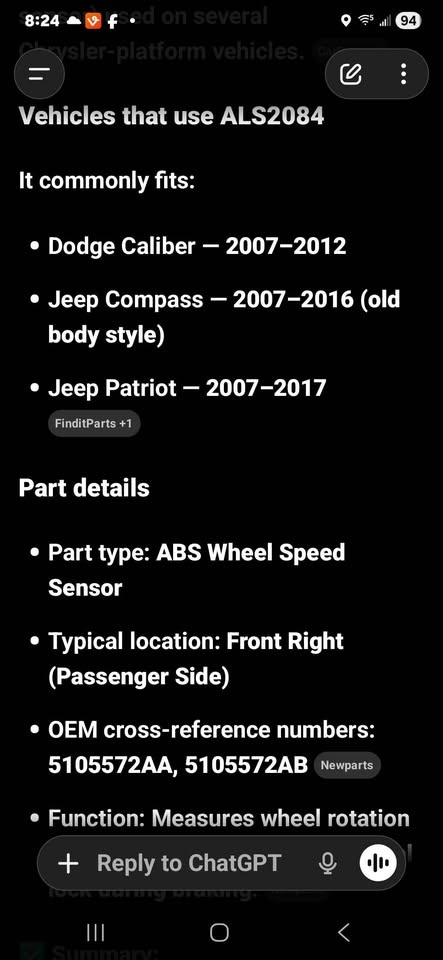 WHEEL SPEED SENSORS BOTH SIDES BRAND NEW - photo 3