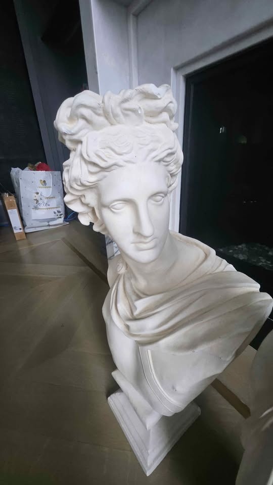 Apollo and Diana Bust Pair - photo 3