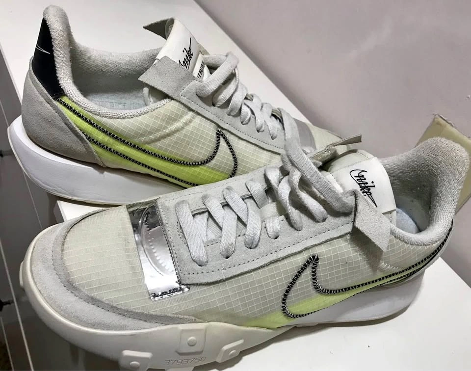 Men NIKE Waffle Racer 2X - White - Size 9