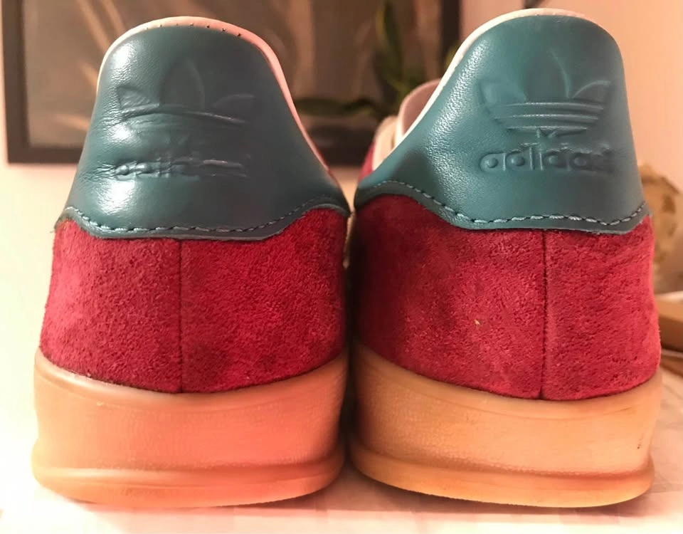 S: 9 Men ADIDAS Gazelle Indoors Burgundy - photo 2