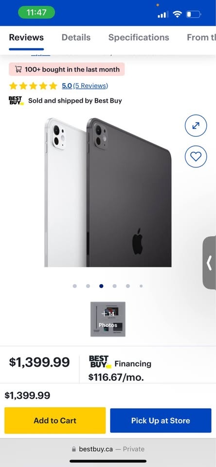 Apple iPad Pro 11-inch M5 Wi-Fi 256GB Silver New Sealed - photo 4