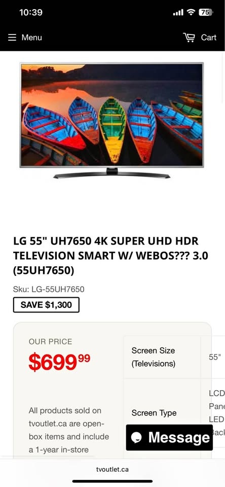 Super UHD 4K HDR Smart LED TV - 55" Class