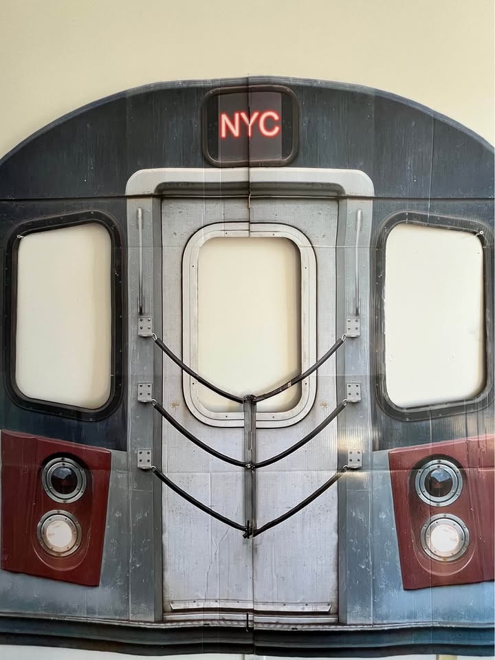 NYC Subway Train Cardboard Wall Decor - photo 2